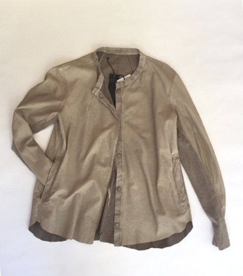 Transit leather-shirt